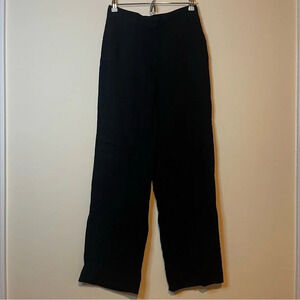 STOCKHOLM ATELIER & OTHER STORIES Pinstripe High Waisted Linen Blend Trousers